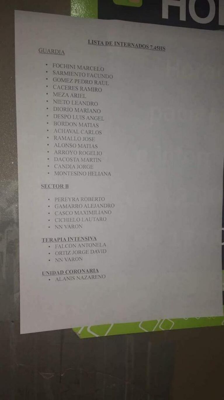 La lista de heridos, incidentes y desesperación en las redes