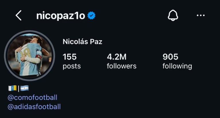 La llamativa decisión de Nico Paz a horas de que Messi se despida de la Selección Argentina