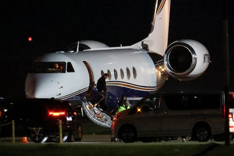 La llegada de Messi a Rosario (REUTERS)