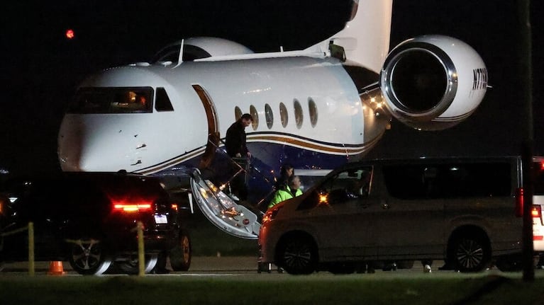 La llegada de Messi a Rosario (REUTERS)