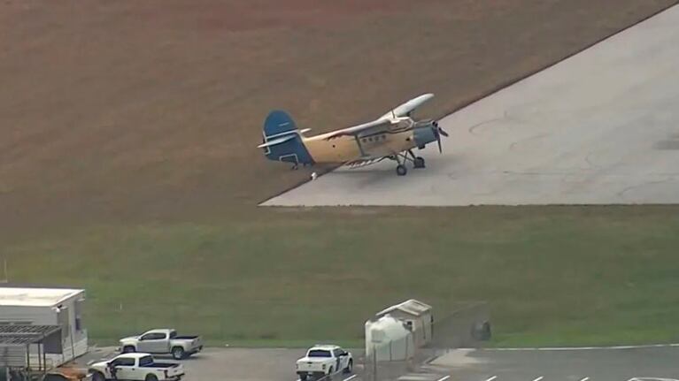 La llegada del piloto cubano sorprendió a todos en Florida.