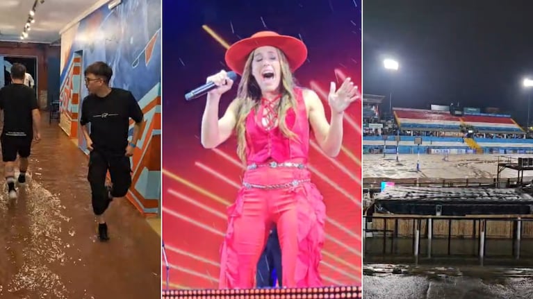 La lluvia aguó una nueva noche de Jesús María.