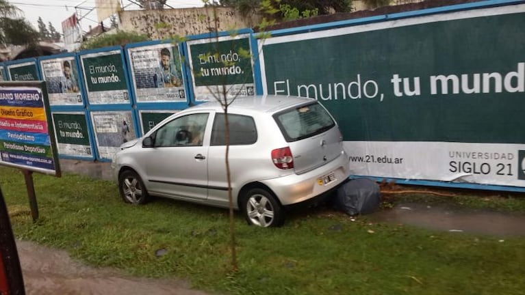 La lluvia complicó a los vecinos de la ciudad