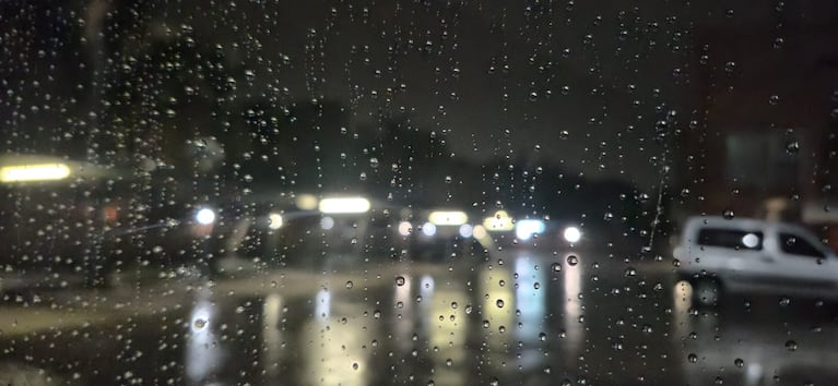 La lluvia llegó a Córdoba.
