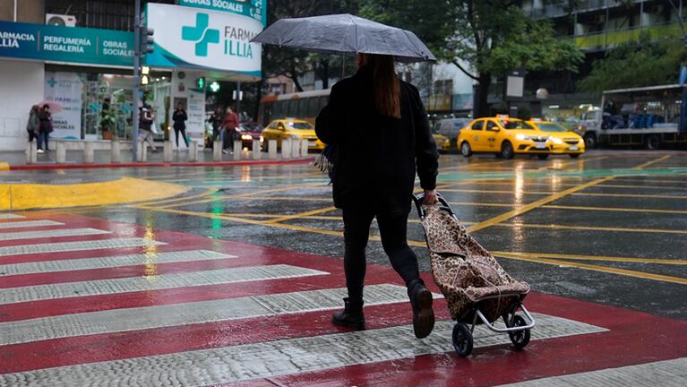La lluvia marcó el cierre del finde largo en Córdoba.