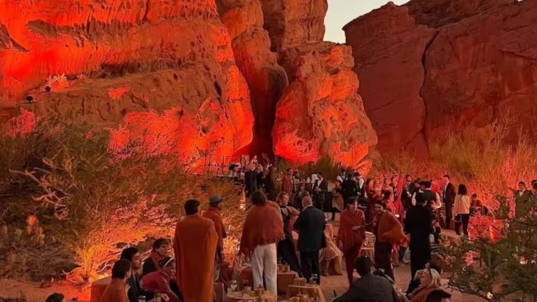 La lujosa celebración quedó en el ojo de la tormenta.