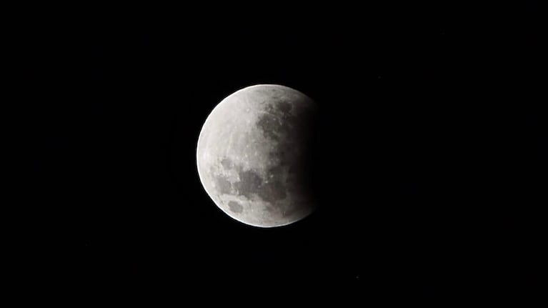 La Luna será eclipasada . Foto: Lucio Casalla / ElDoce.tv.