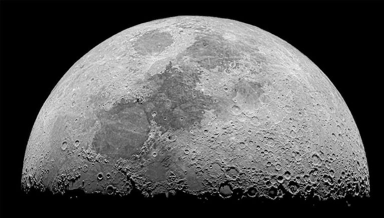 La Luna tiene una exosfera muy frágil, por lo que está más expuesta a este tipo de choques. Imagen ilustrativa.