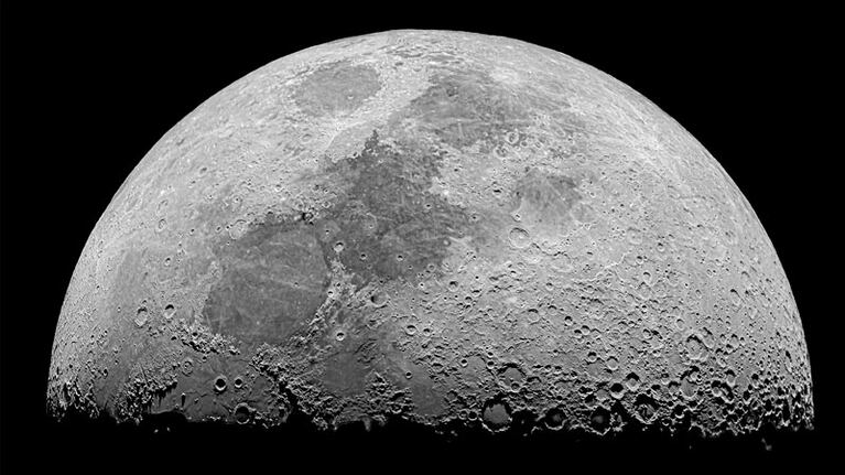 La Luna tiene una exosfera muy frágil, por lo que está más expuesta a este tipo de choques. Imagen ilustrativa.
