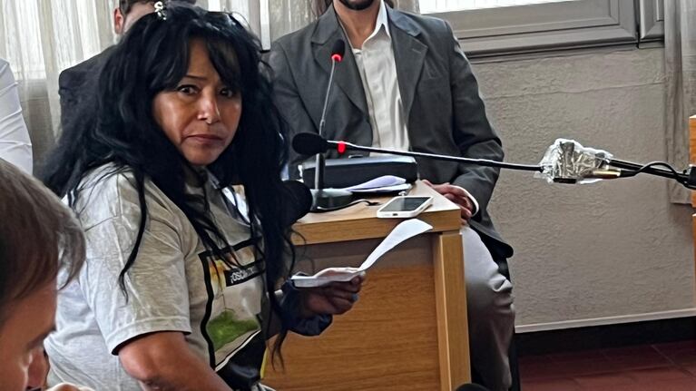 La madre de Alexa brindó un crudo testimonio en la sala de audiencias.
