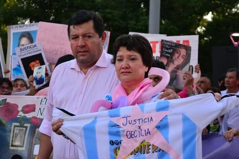 La madre de Cecilia encabezó una nueva marcha en Chaco: “Quiero justicia y no venganza"