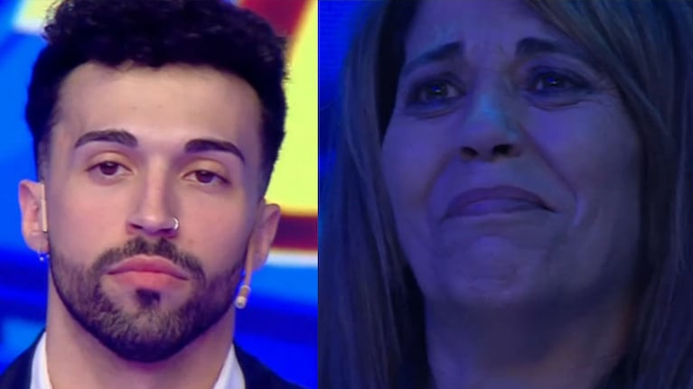 La madre de Ignacio se emocionó hasta las lágrimas.