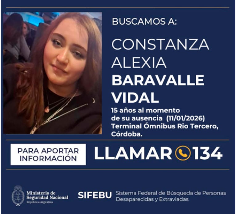 La madre de la chica desaparecida en Córdoba: “Estaría subordinada por alguien de otro país”