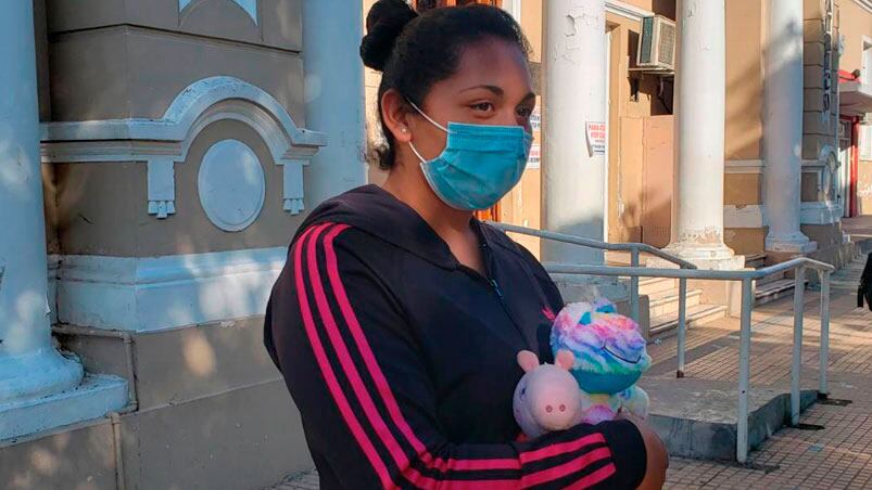 La mamá de la nena confirmó que se encuentra en buen estado de salud.