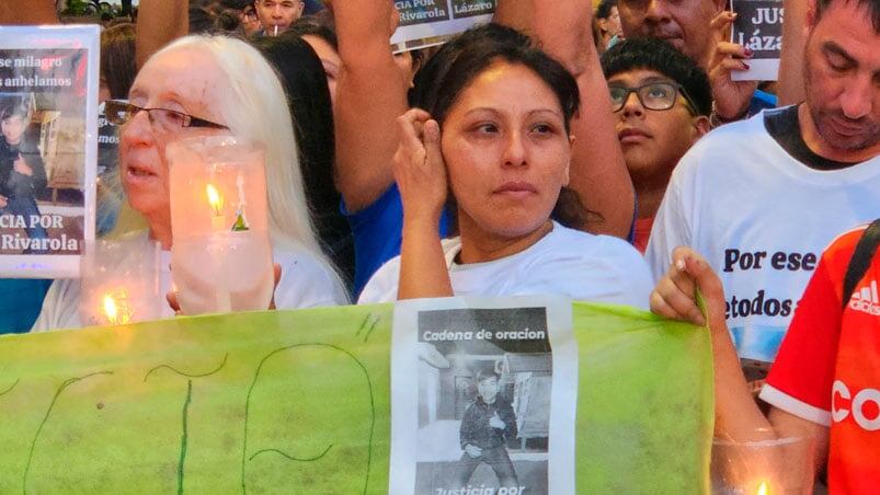 La mamá de Lázaro pide salud y justicia por su hijo. Foto: Francisco Arias / El Doce.