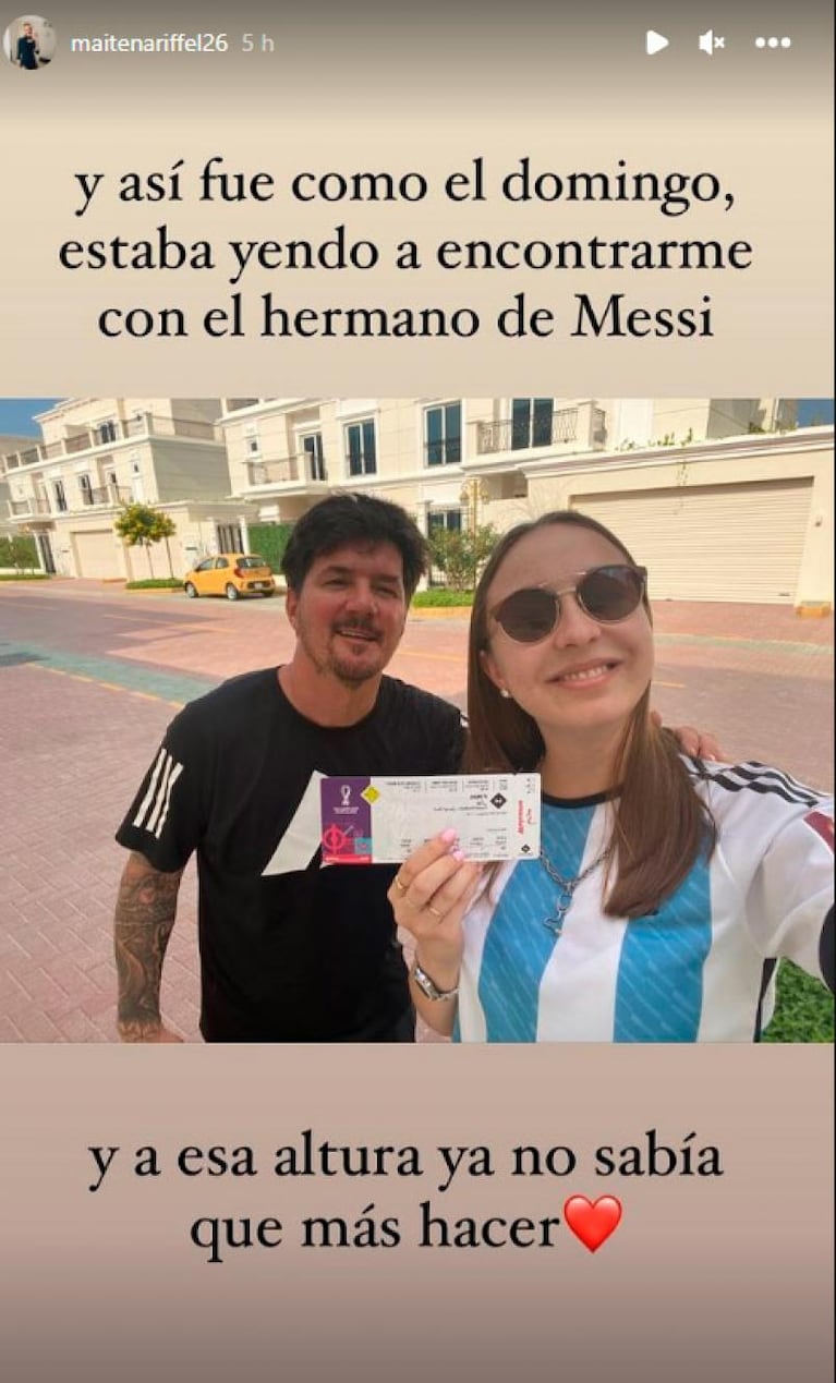 La mamá de Messi se conmovió con la historia de una argentina y le cumplió un sueño