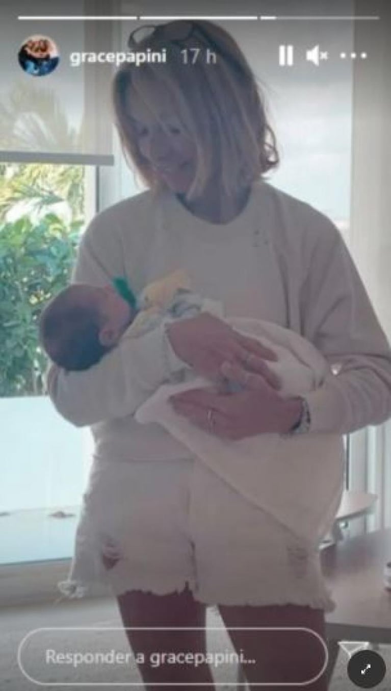 La mamá de Sofía Sarkany publicó las primeras fotos de su nieto