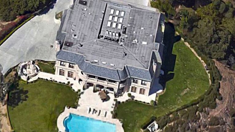 La mansión de Majed Abdulaziz Al Saud en Beverly Hills.