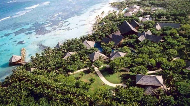 La mansión de Punta Cana de Julio Iglesias donde habrían ocurrido los abusos.