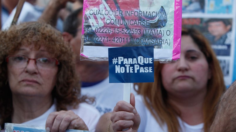 La marcha contra la inseguridad convocada bajo el lema #ParaQueNoTePase. Foto: Infobae.