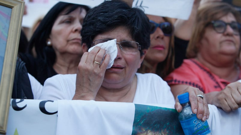 La marcha contra la inseguridad convocada bajo el lema #ParaQueNoTePase. Foto: Infobae.