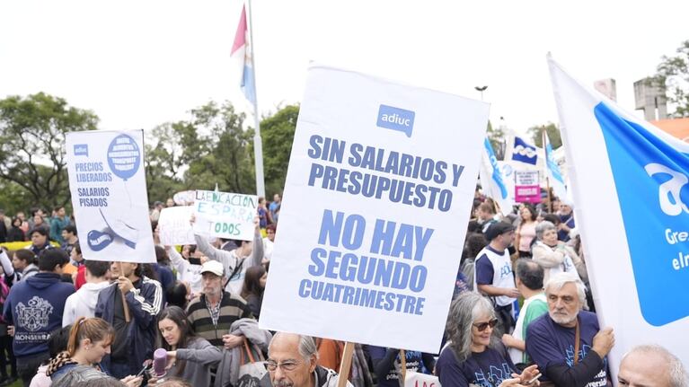La marcha federal universitaria se replicará en las principales ciudades del país.