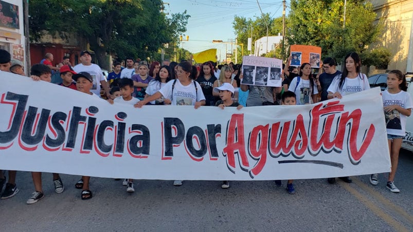 La marcha tuvo lugar en Guiñazú. Foto: Néstor Ghino /ElDoce.