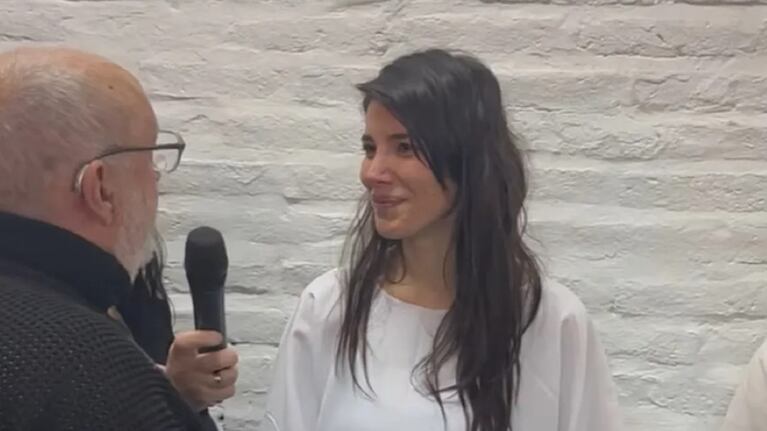 La mediática compartió el momento en sus redes sociales.