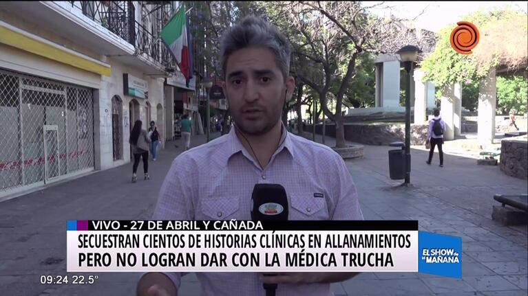 La medica falsa se dio a la fuga