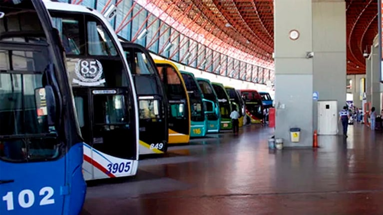 La medida regirá para colectivos de larga distancia.