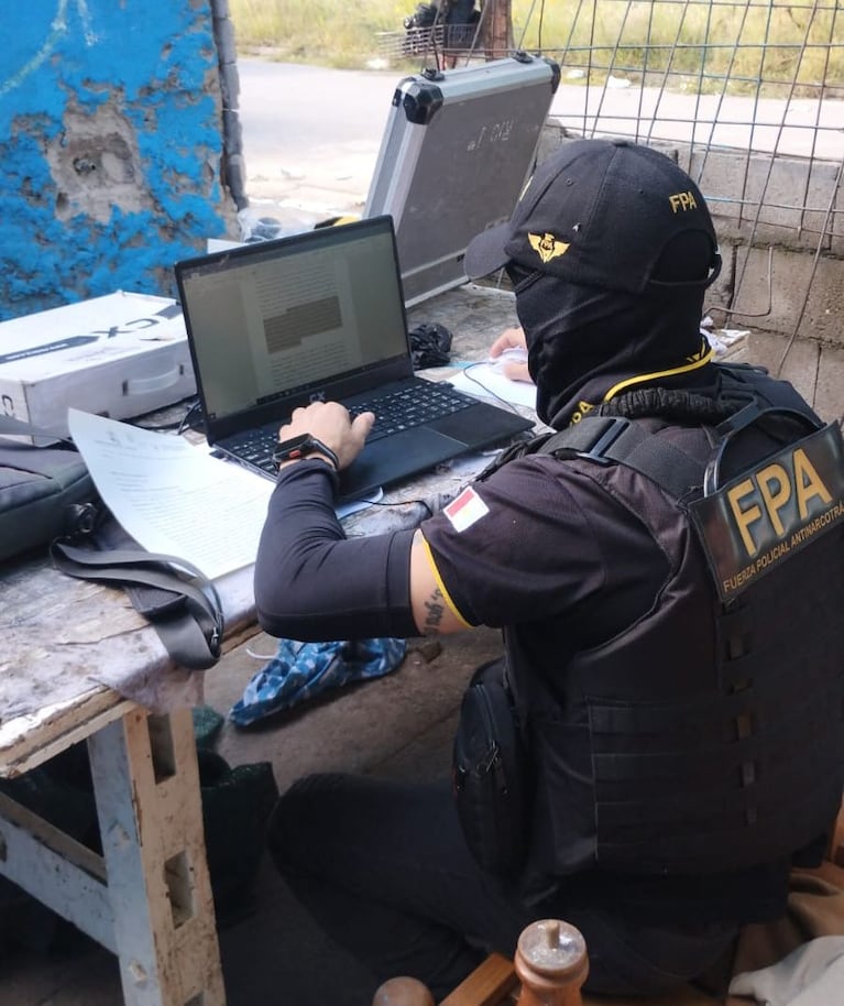 La mega banda familiar operaba desde barrio Mi Esperanza.