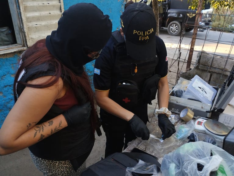 La mega banda familiar operaba desde barrio Mi Esperanza.