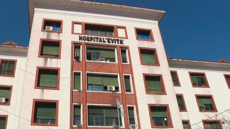 La menor estaba con su abuela en el cuarto piso del Hospital Evita, Lanús.