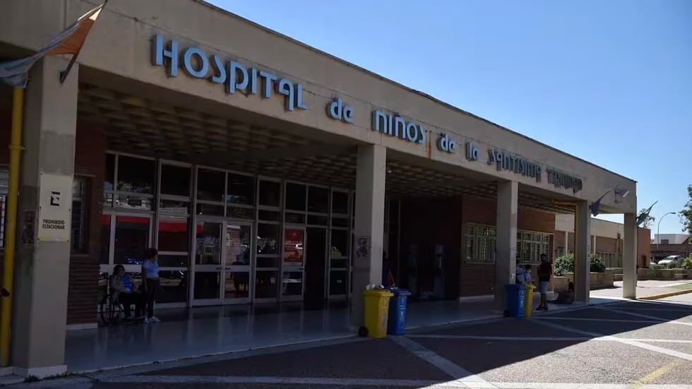 La menor falleció en el Hospital de Niños.