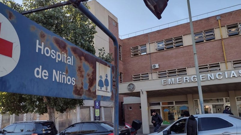 La menor se recupera en el Hospital de Niños. 