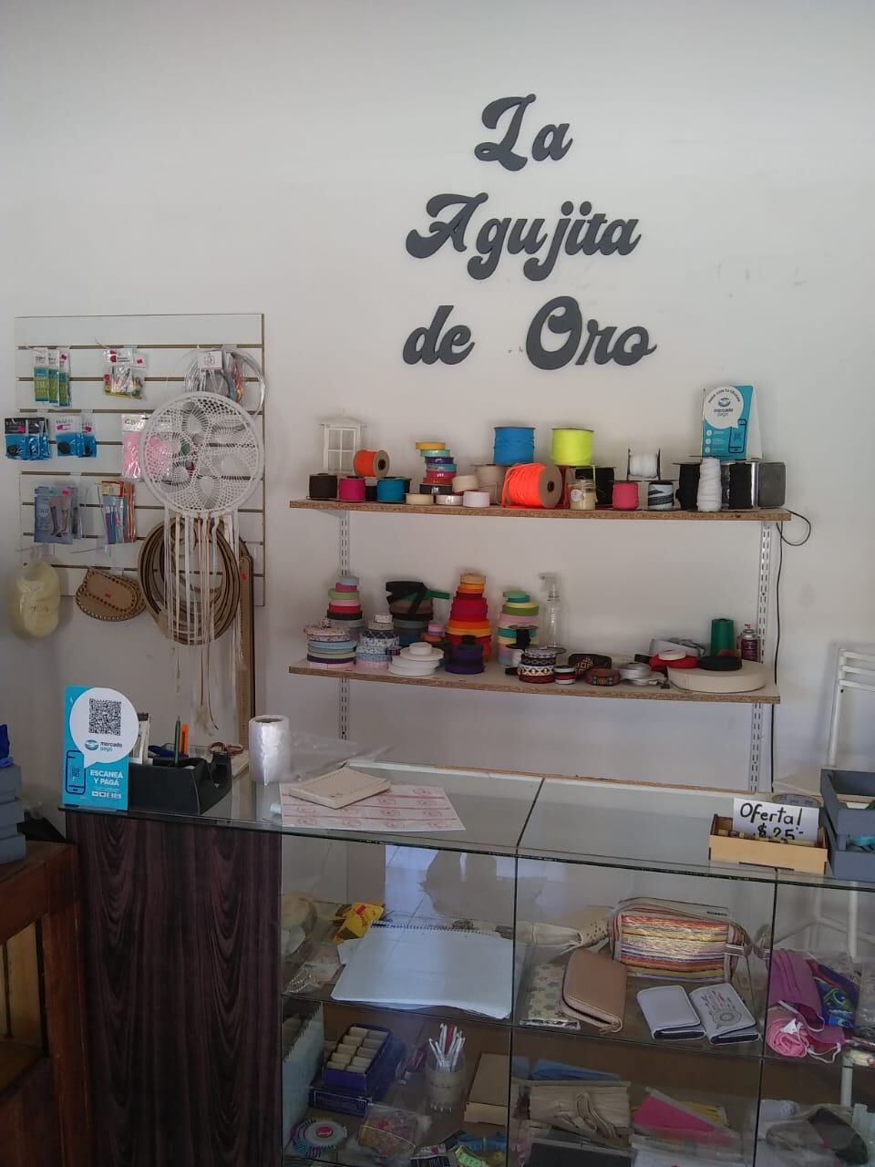 La mercería de Río Segundo lleva el nombre de un famoso tema de La Mona Jiménez.