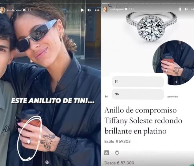 La millonaria joya de Tini que generó un fuerte rumor: ¿se casa con De Paul?