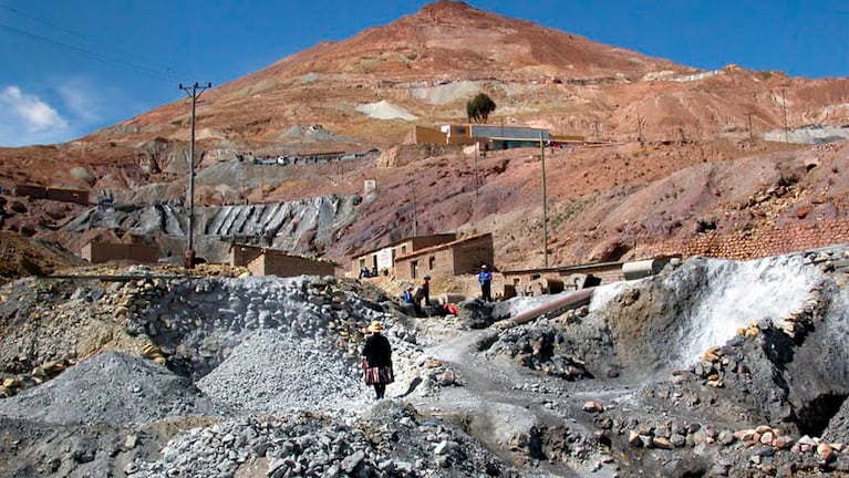 La mina de Cerro Rico se encuentra a 4782 metros sobre el nivel del mar