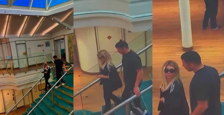 La mini luna de miel de Wanda Nara.