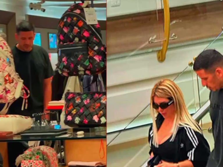 La mini luna de miel de Wanda Nara.