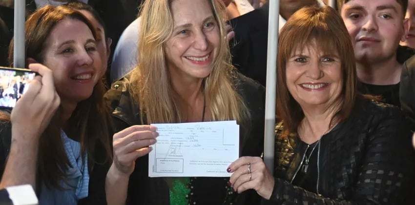 La ministra de Seguridad se afilió a LLA