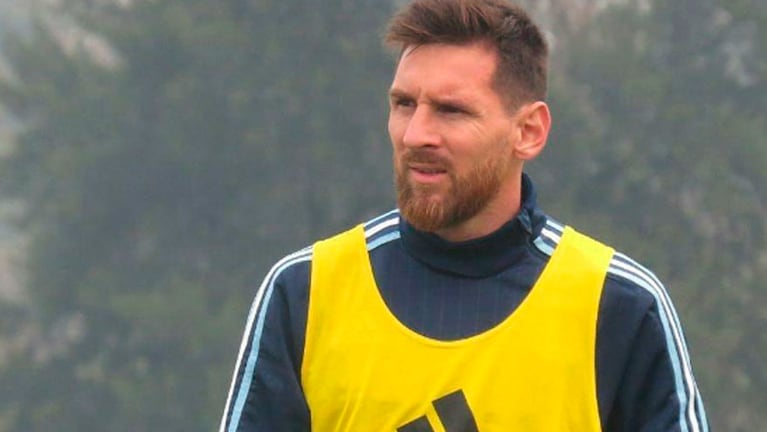 La mística foto de Lionel Messi que se viralizó en minutos.