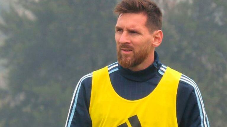 La mística foto de Lionel Messi que se viralizó en minutos.