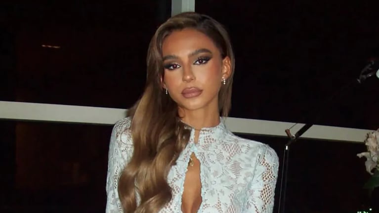 La modelo fue amenazada y tiene botón antipánico.