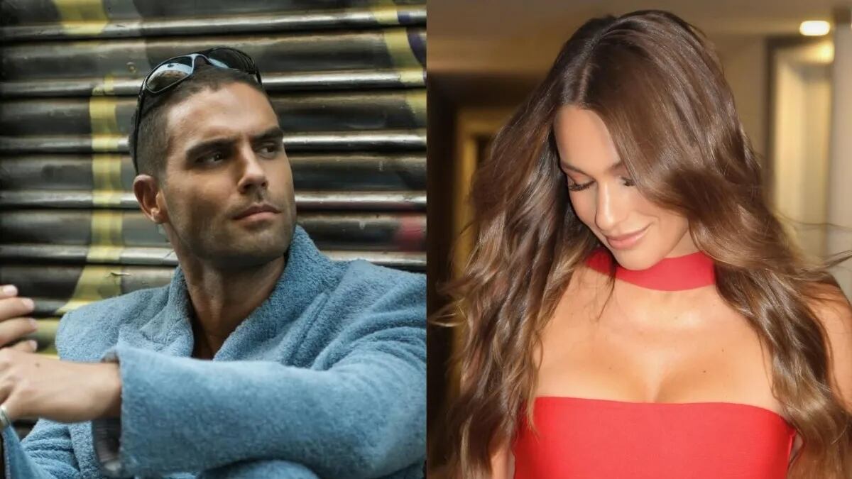 La modelo volvió al país y habló sobre los rumores que la vinculan al actor.