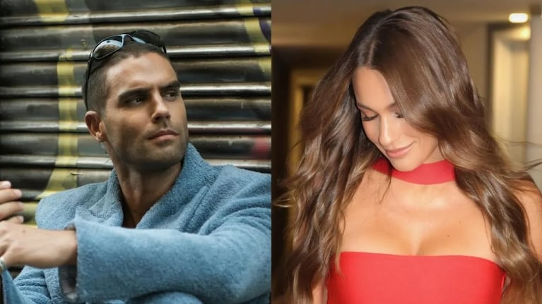 La modelo volvió al país y habló sobre los rumores que la vinculan al actor.