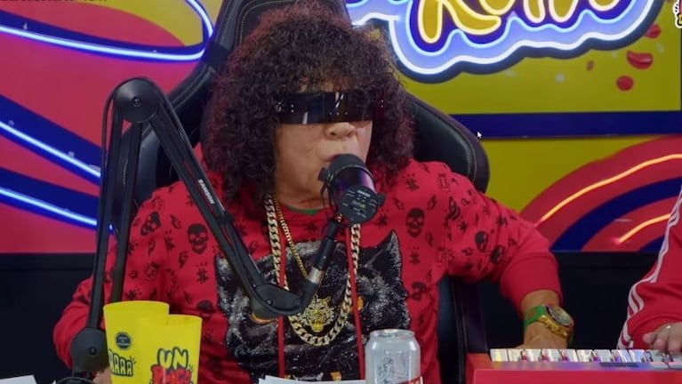 La Mona causó sensación en Buenos Aires por su participación en el streaming cumbiero.