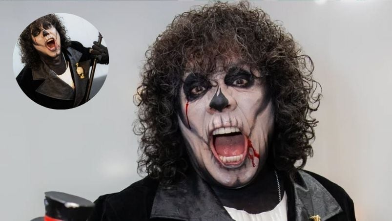 La Mona disfrazado en la Creepy Halloween.