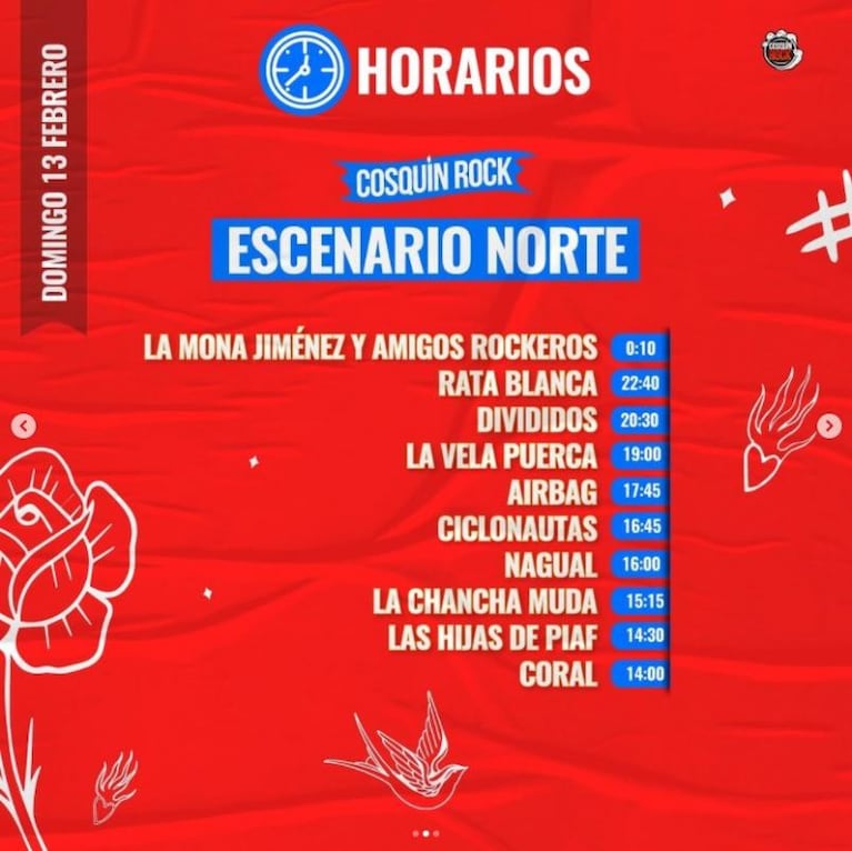 La Mona en Cosquín Rock: horario, entradas y transporte