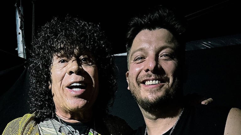 La Mona invitó a Damián Córdoba y cantaron juntos en el Bum Bum